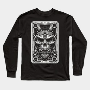 Devil Tarot Long Sleeve T-Shirt